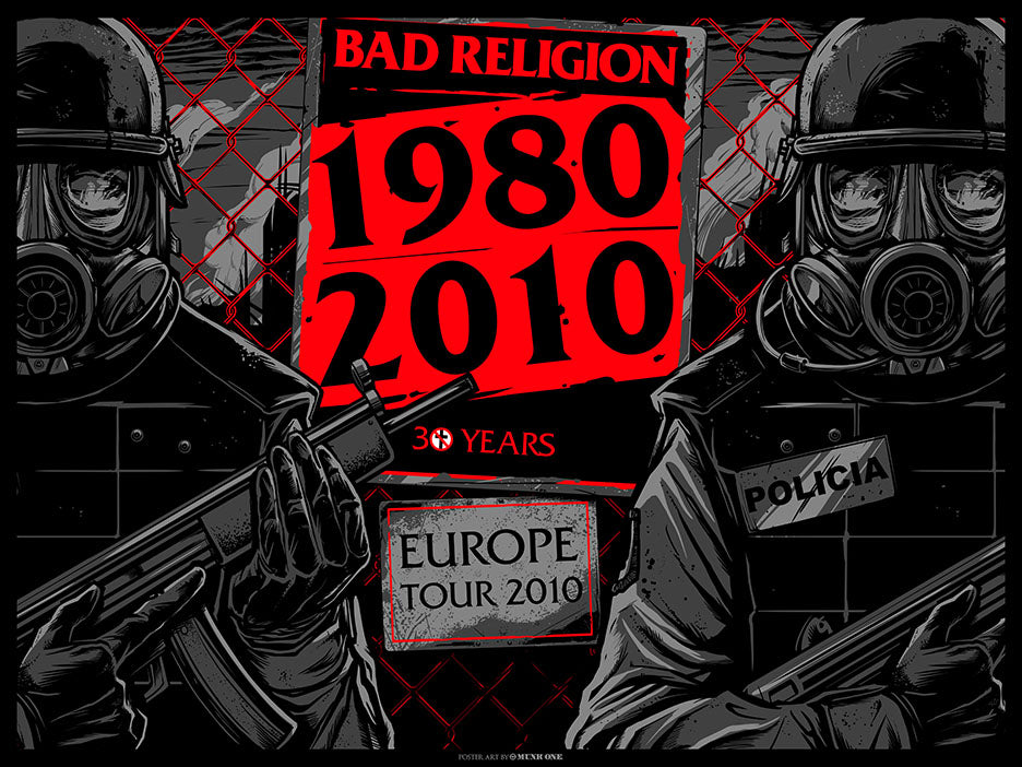 BAD RELIGION 30 YEARS EUROPE AP