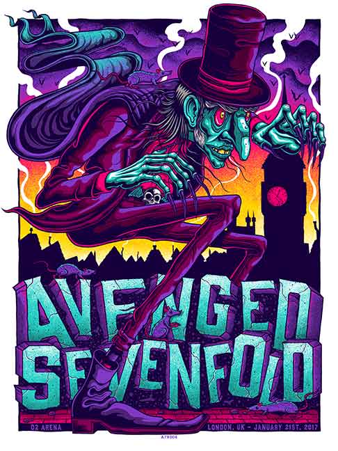 Avenged Sevenfold 2017 LONDON N1