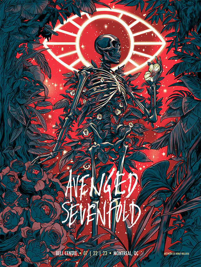 AVENGED SEVENFOLD MONTREAL BLUE VARIANT AP