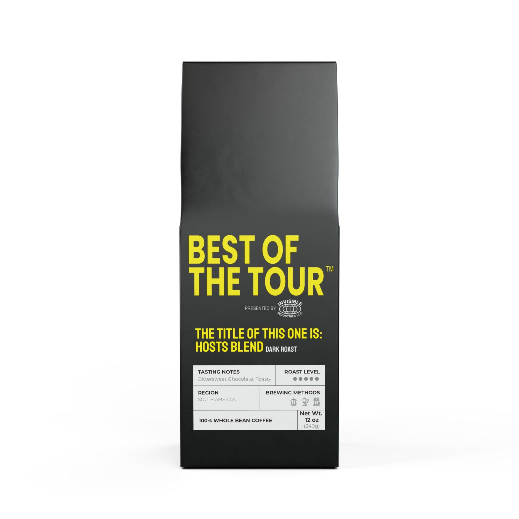 Hosts Blend - Bitterroot Coffee Blend (Dark French Roast)