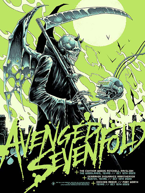 AVENGED SEVENFOLD TEXAS VARIANT AP