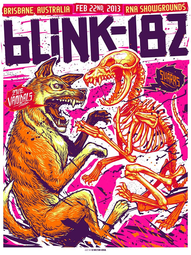 BLINK-182 Brisbane Australia