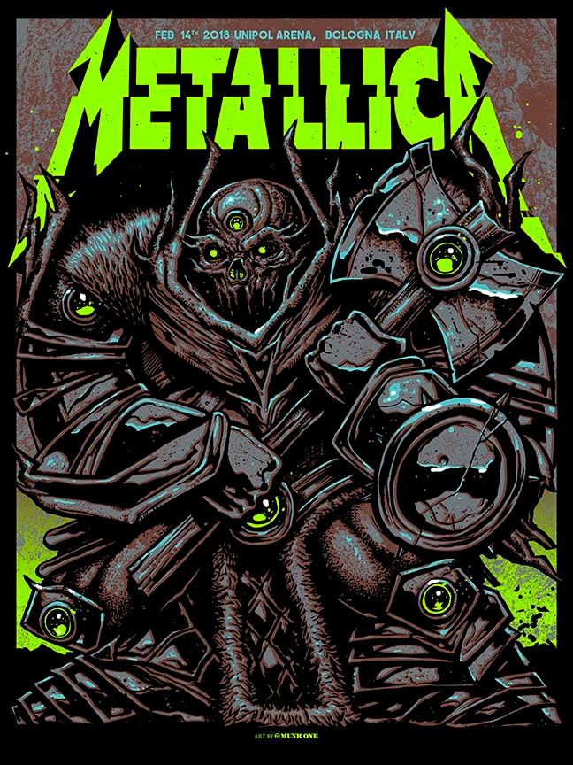 Metallica Bologna Glow Ink N2