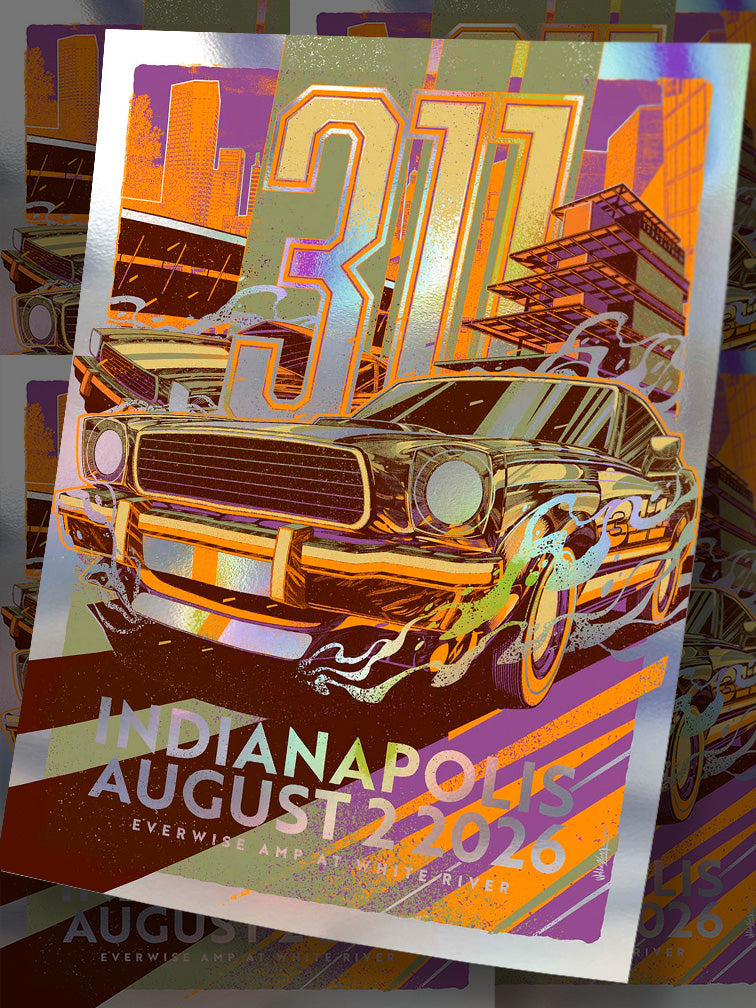 311 INDIANAPOLIS VARIANT RAINBOW FOIL AP