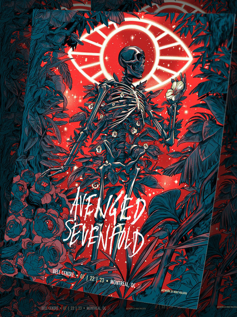 AVENGED SEVENFOLD MONTREAL BLUE VARIANT AP