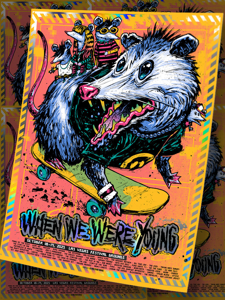 WHEN WE WERE YOUNG AP RAINBOW FOIL