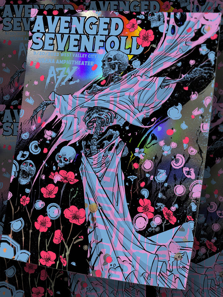 AVENGED SEVENFOLD UTAH VARIANT RAINBOW FOIL AP
