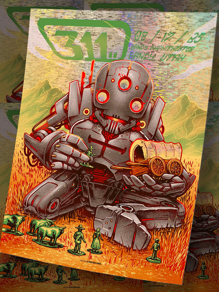 311 SANDY AP VARIANT GLITCH FOIL