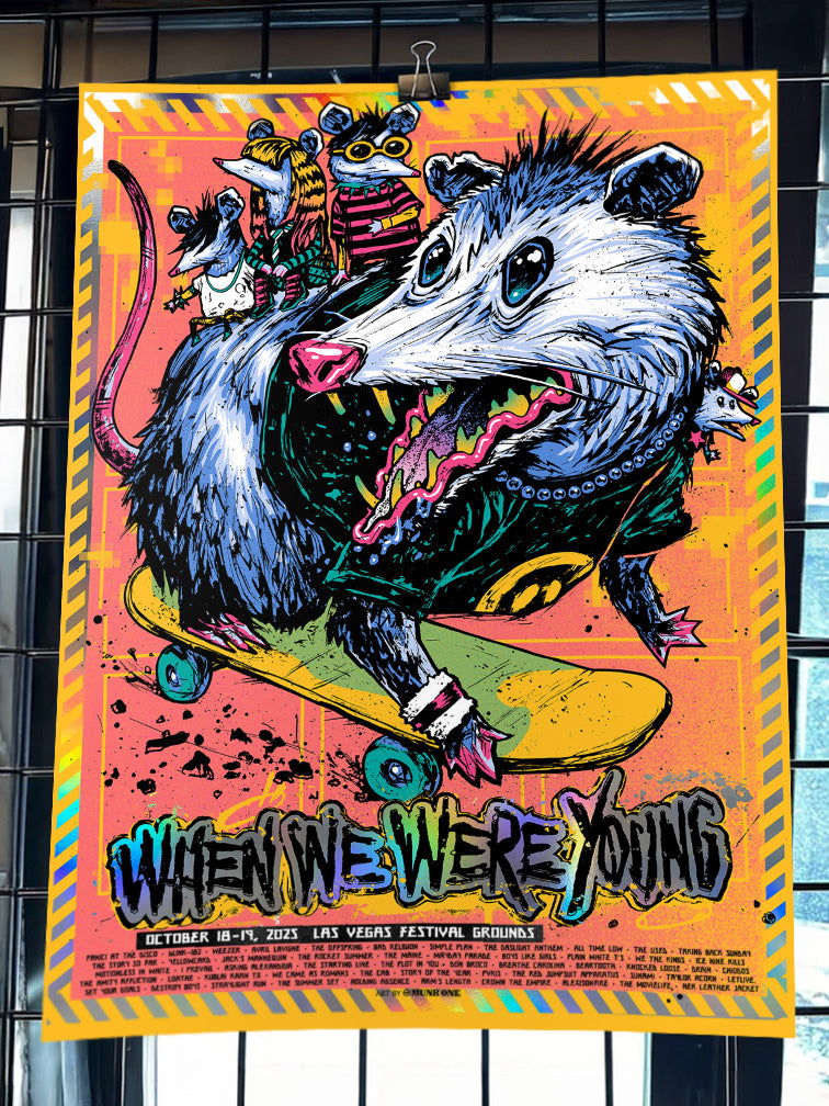 WHEN WE WERE YOUNG AP RAINBOW FOIL