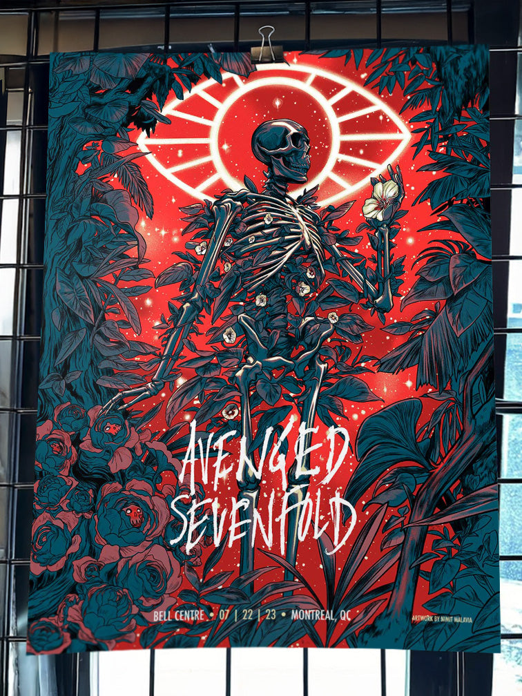 AVENGED SEVENFOLD MONTREAL BLUE VARIANT AP