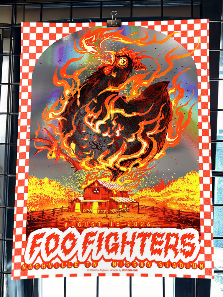 FOO FIGHTERS NASHVILLE AP RAINBOW FOIL