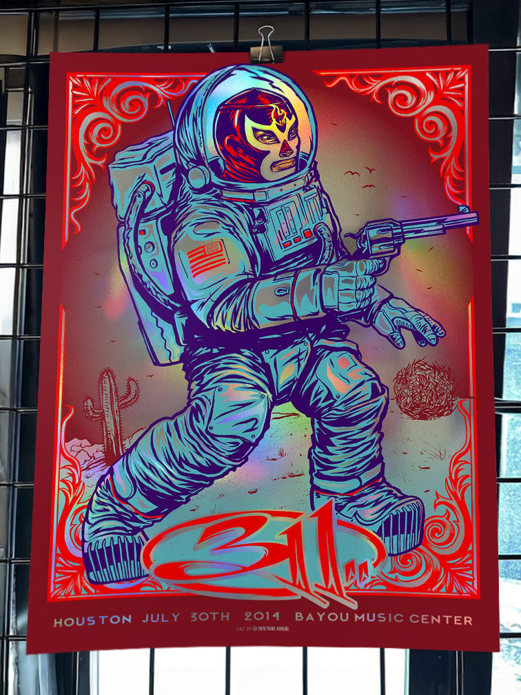 311 DALLAS & HOUSTON AP SET RAINBOW FOIL