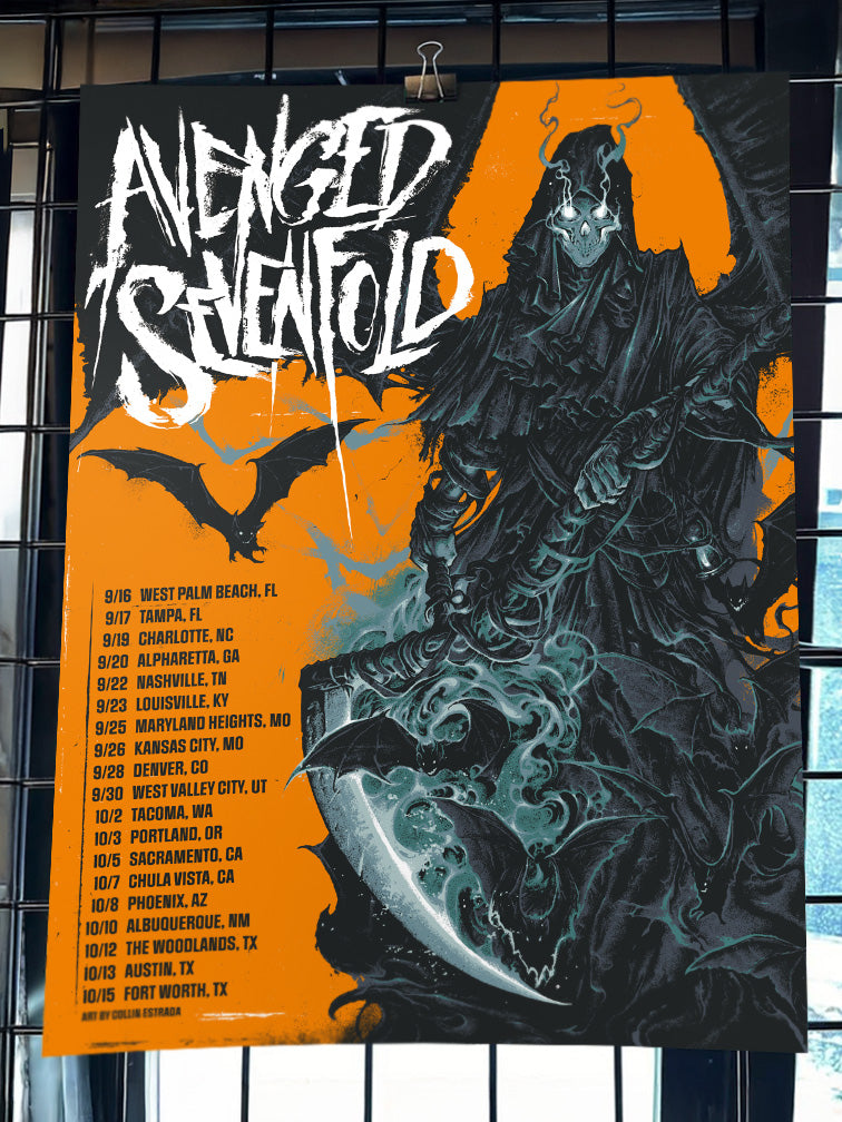 AVENGED SEVENFOLD LEG 2 ORANGE VARIANT AP