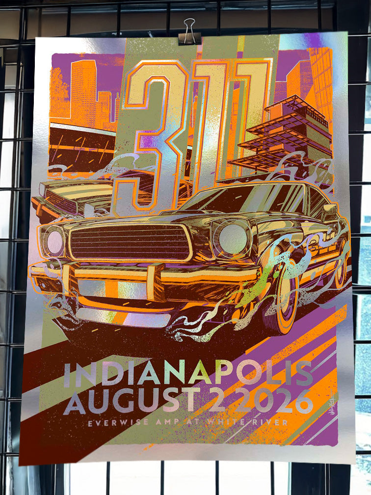 311 INDIANAPOLIS VARIANT RAINBOW FOIL AP