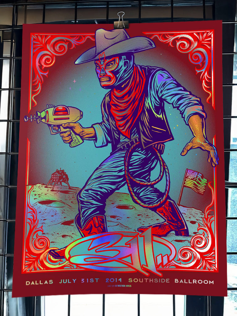 311 DALLAS & HOUSTON AP SET RAINBOW FOIL