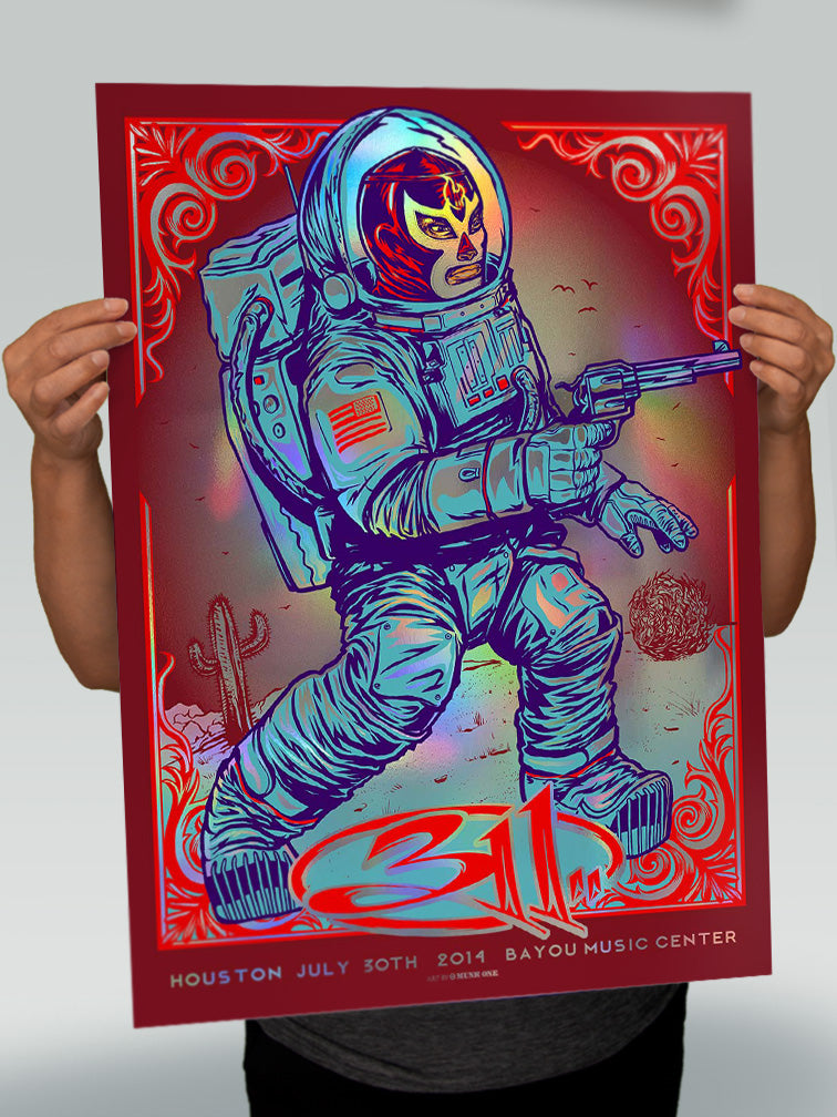 311 DALLAS & HOUSTON AP SET RAINBOW FOIL