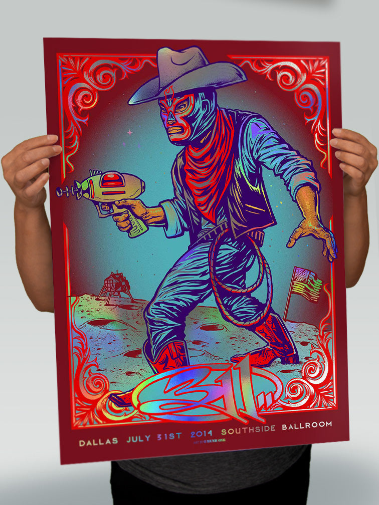 311 DALLAS & HOUSTON AP SET RAINBOW FOIL