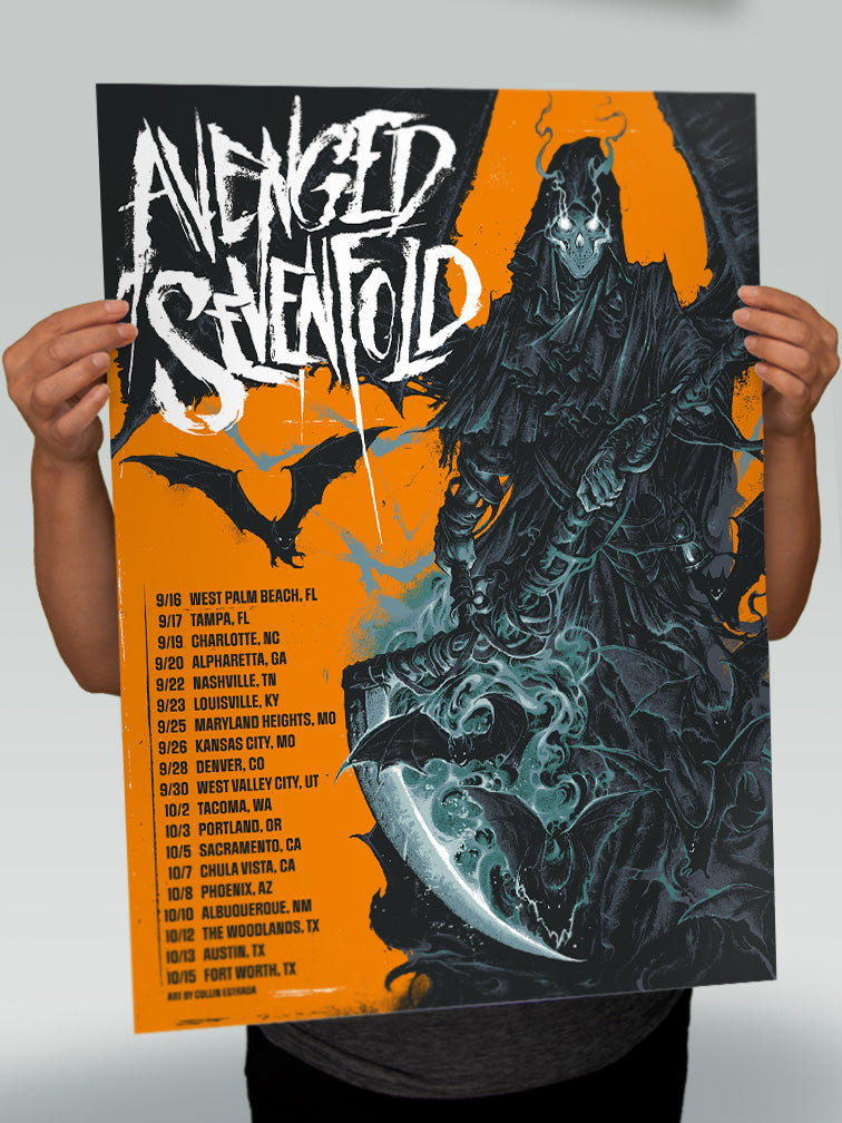 AVENGED SEVENFOLD LEG 2 ORANGE VARIANT AP