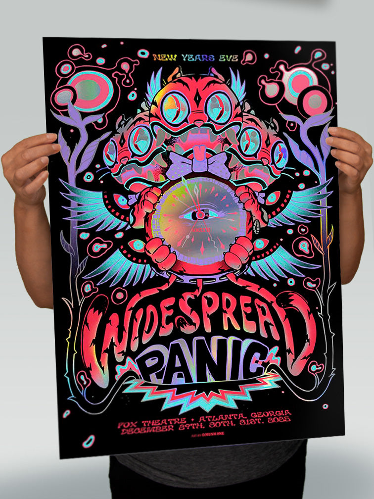 WIDESPREAD PANIC NYE ATLANTA VARIANT RAINBOW FOIL AP