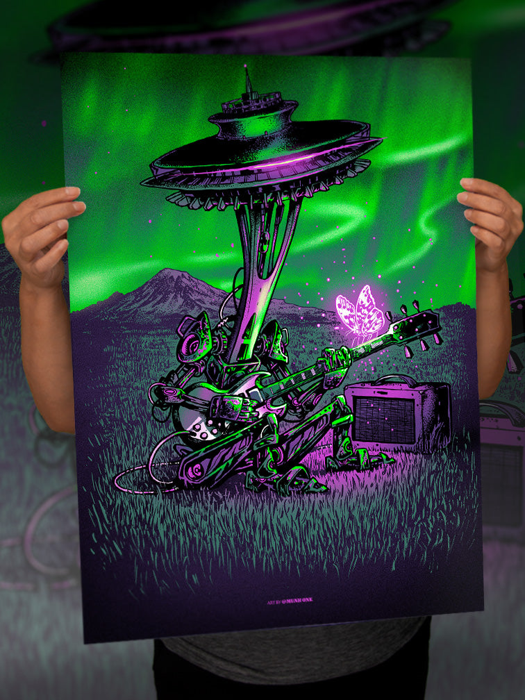SEATTLE ROBOT | ART PRINT