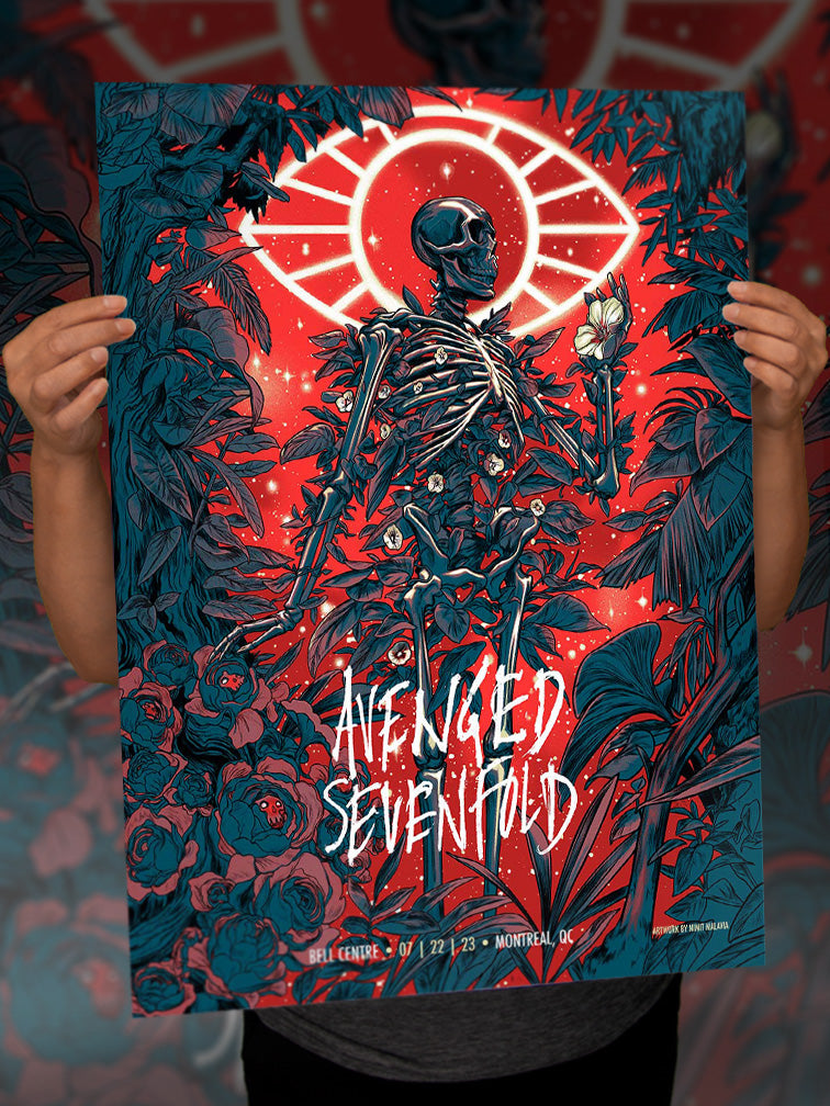 AVENGED SEVENFOLD MONTREAL BLUE VARIANT AP