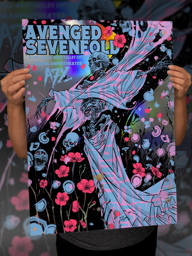 AVENGED SEVENFOLD UTAH VARIANT RAINBOW FOIL AP