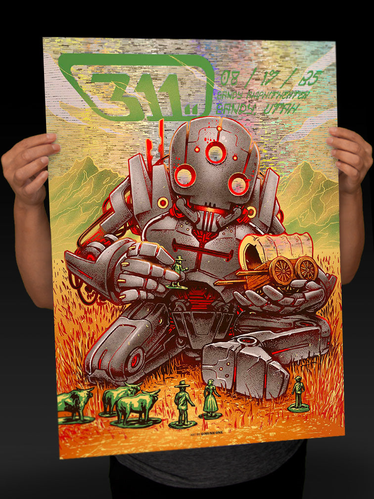 311 SANDY AP VARIANT GLITCH FOIL