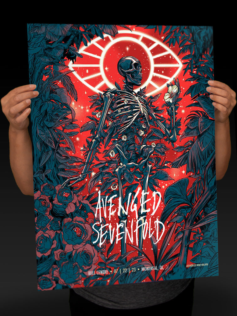 AVENGED SEVENFOLD MONTREAL BLUE VARIANT AP