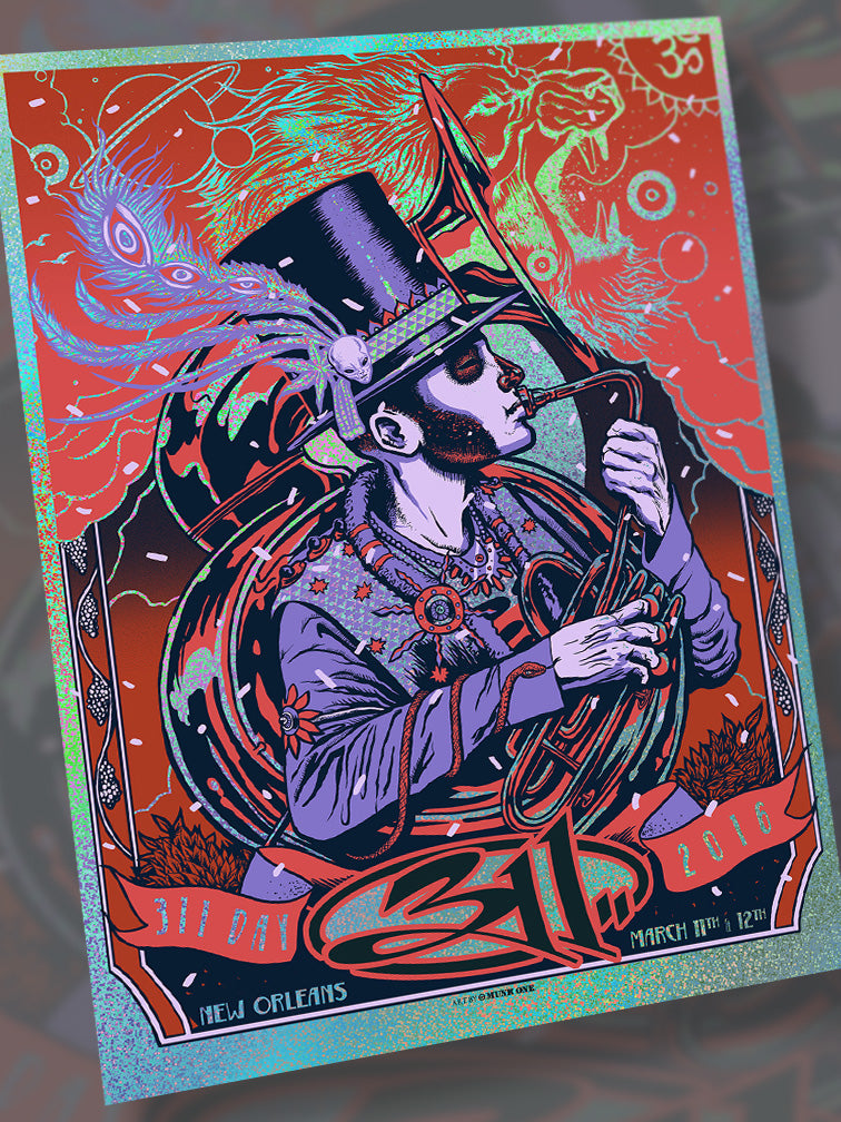 311 DAY 2016 NO YELLOW VARIANT AP SPECKLE FOIL