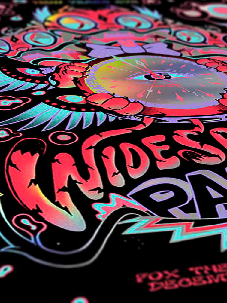 WIDESPREAD PANIC NYE ATLANTA VARIANT RAINBOW FOIL AP