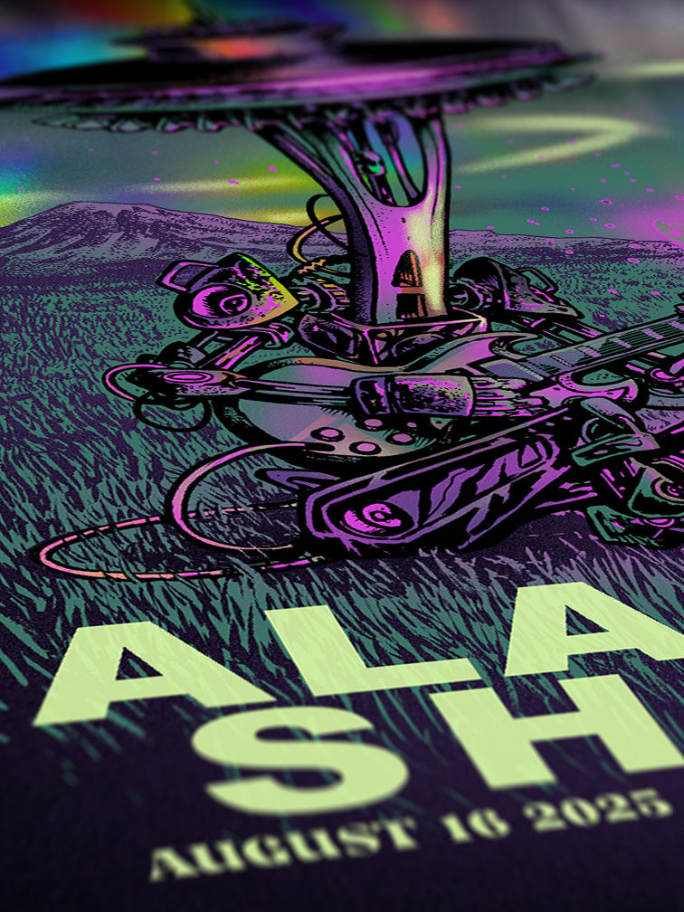 ALABAMA SHAKES SEATTLE AP RAINBOW FOIL