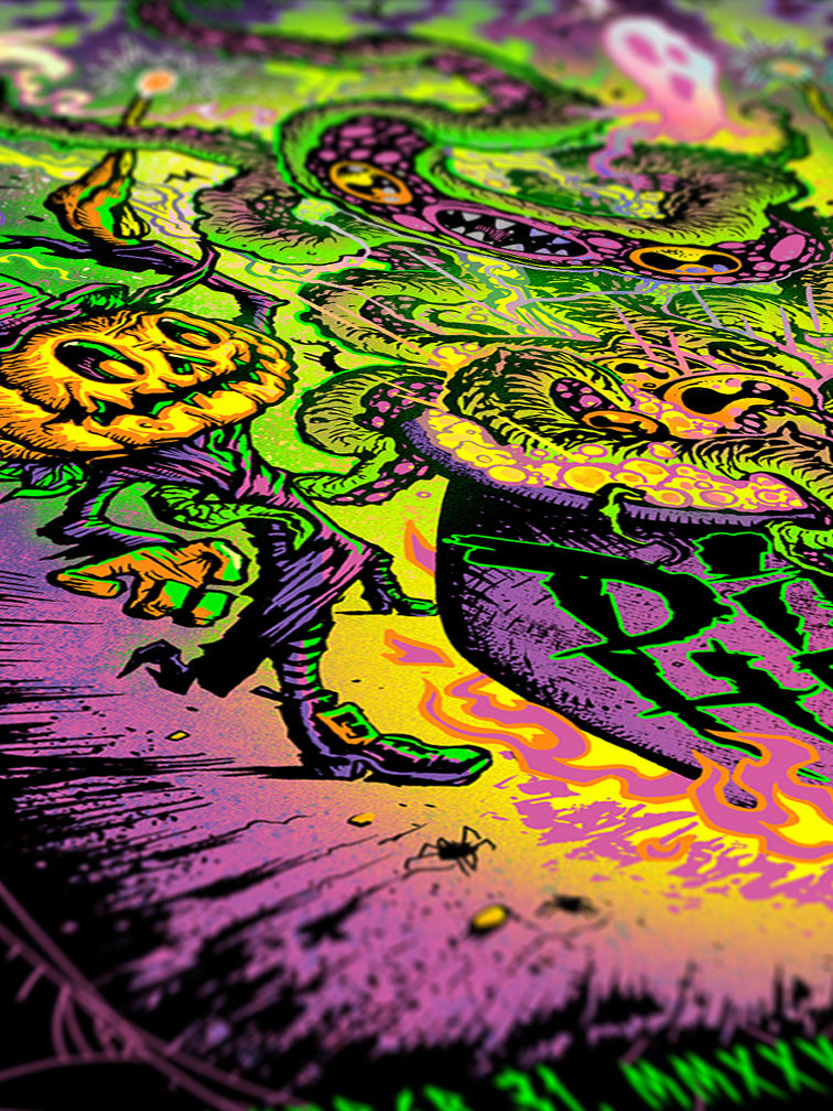 DIRTY HEADS ATLANTIC CITY AP RAINBOW FOIL GREEN VARIANT