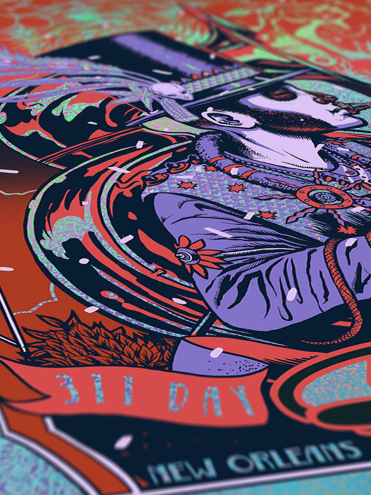 311 DAY 2016 NO YELLOW VARIANT AP SPECKLE FOIL