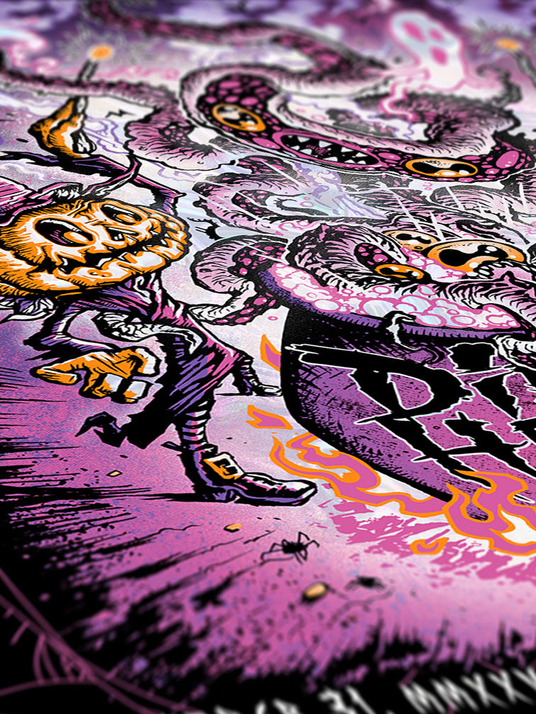 DIRTY HEADS ATLANTIC CITY AP WHITE SWIRL FOIL VARIANT