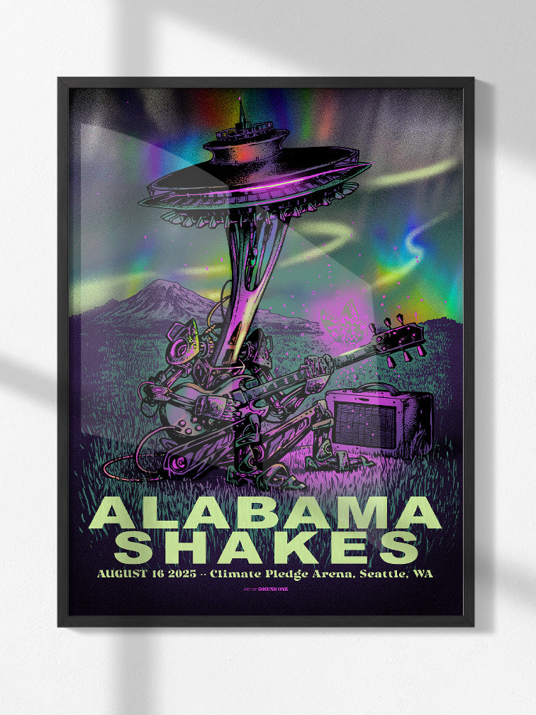 ALABAMA SHAKES SEATTLE AP RAINBOW FOIL