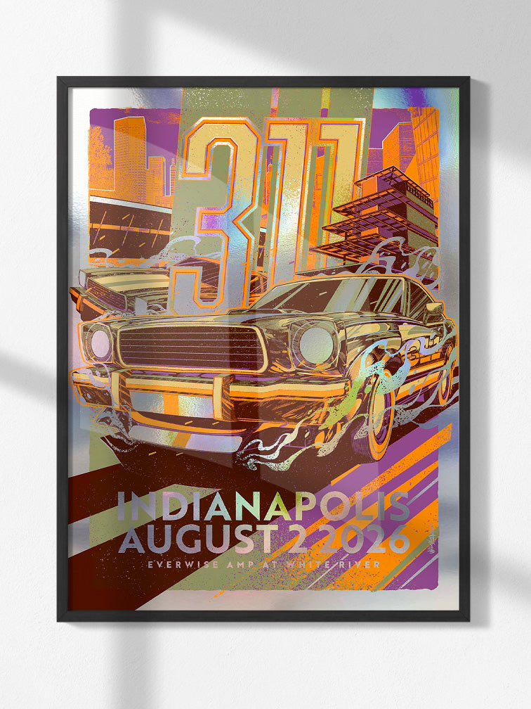 311 INDIANAPOLIS VARIANT RAINBOW FOIL AP