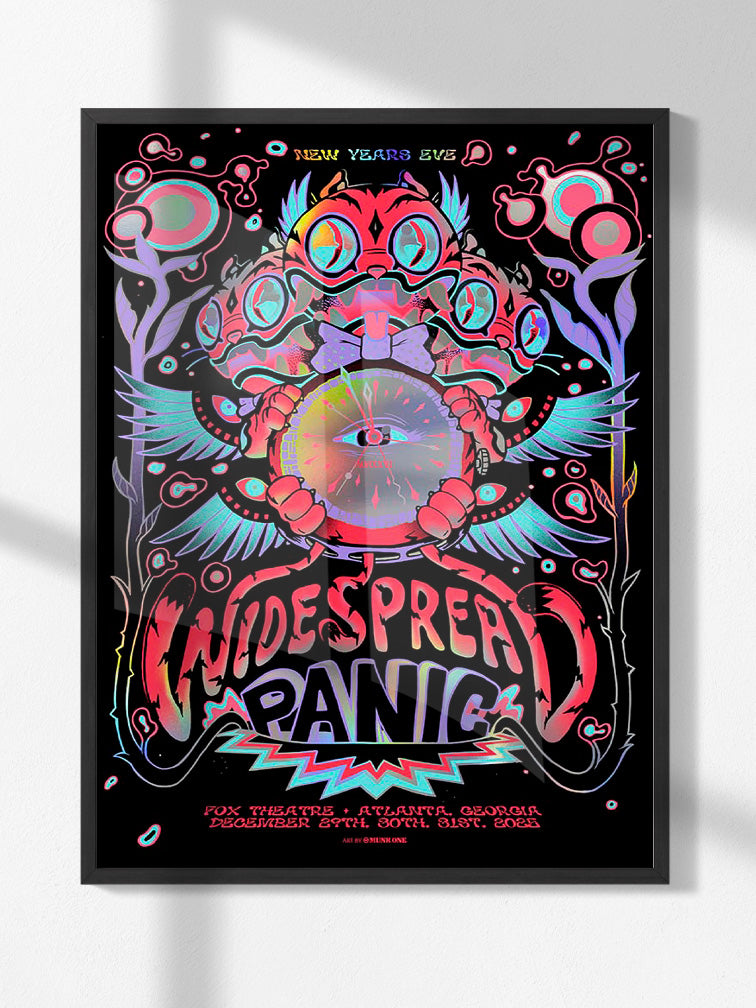 WIDESPREAD PANIC NYE ATLANTA VARIANT RAINBOW FOIL AP
