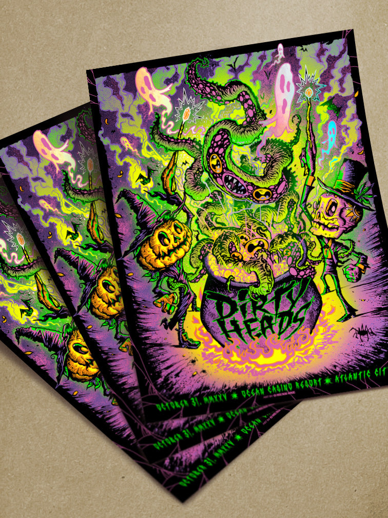 DIRTY HEADS ATLANTIC CITY AP RAINBOW FOIL GREEN VARIANT