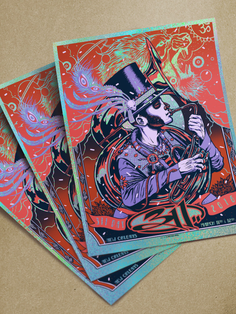 311 DAY 2016 NO YELLOW VARIANT AP SPECKLE FOIL