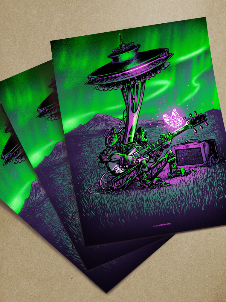 SEATTLE ROBOT | ART PRINT