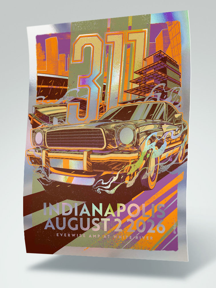 311 INDIANAPOLIS VARIANT RAINBOW FOIL AP
