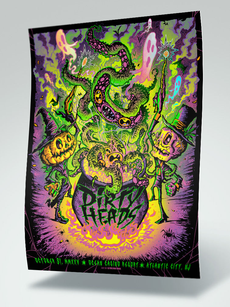 DIRTY HEADS ATLANTIC CITY AP RAINBOW FOIL GREEN VARIANT