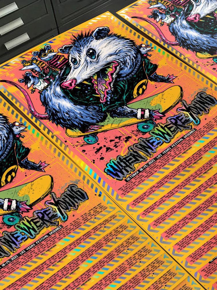 WHEN WE WERE YOUNG AP RAINBOW FOIL