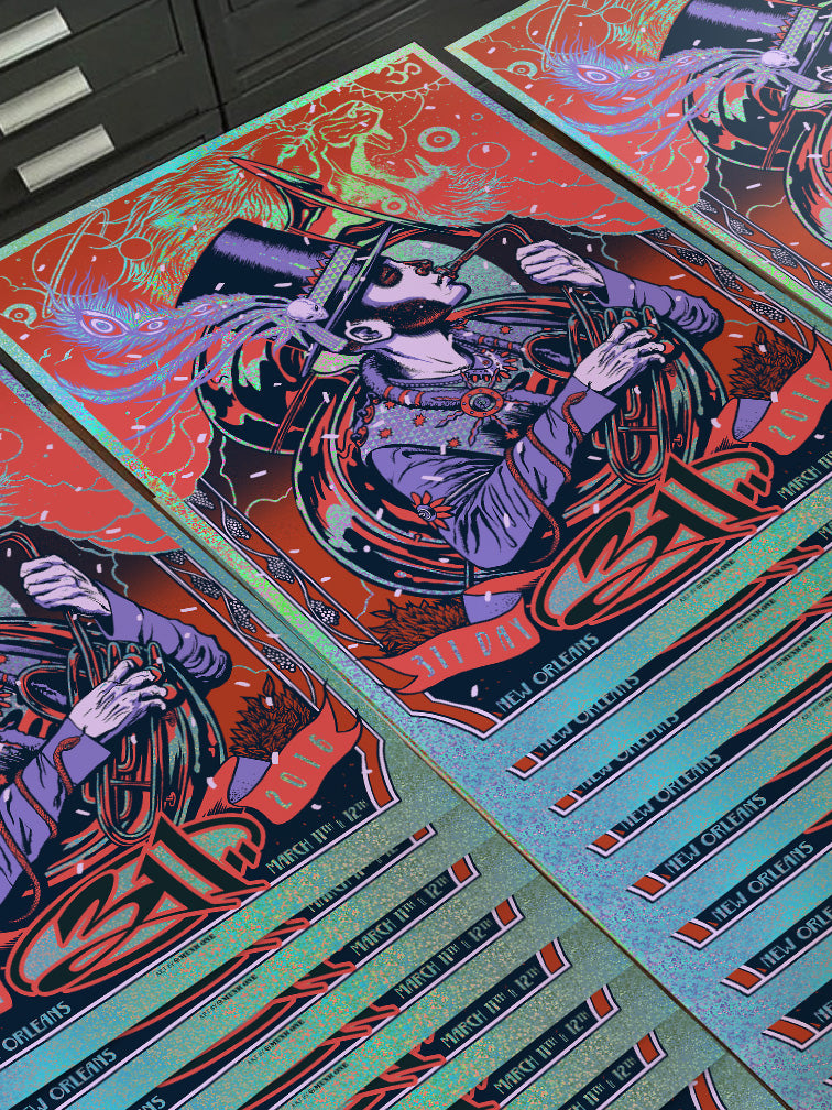 311 DAY 2016 NO YELLOW VARIANT AP SPECKLE FOIL