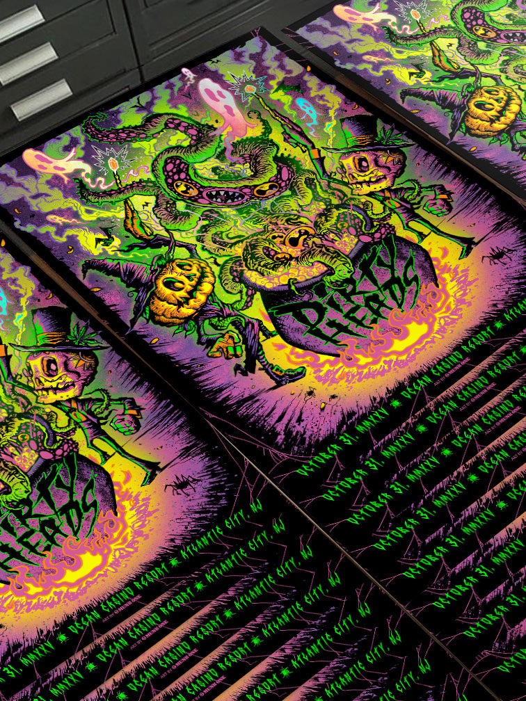 DIRTY HEADS ATLANTIC CITY AP RAINBOW FOIL GREEN VARIANT