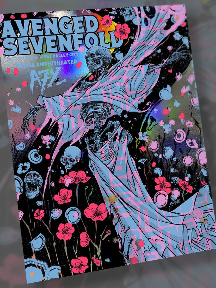 AVENGED SEVENFOLD UTAH VARIANT RAINBOW FOIL AP