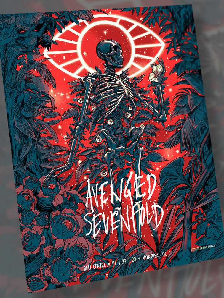 AVENGED SEVENFOLD MONTREAL BLUE VARIANT AP