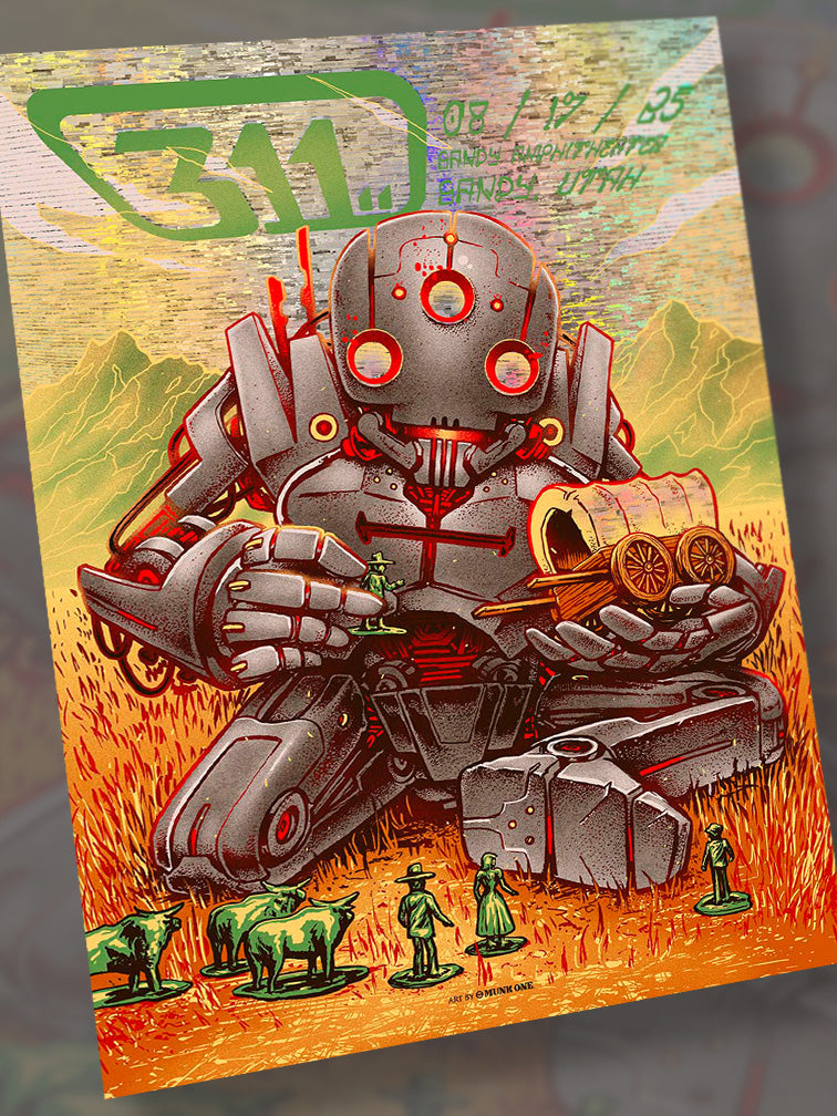 311 SANDY AP VARIANT GLITCH FOIL