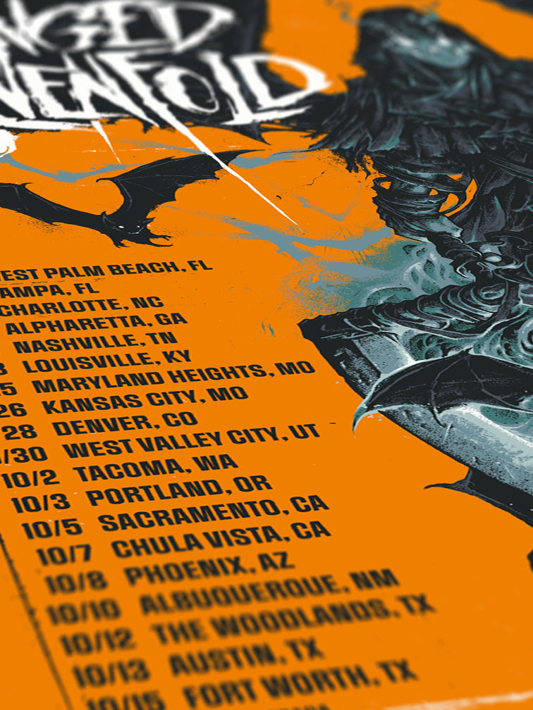 AVENGED SEVENFOLD LEG 2 ORANGE VARIANT AP