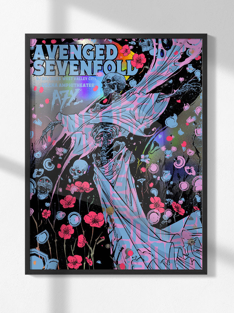 AVENGED SEVENFOLD UTAH VARIANT RAINBOW FOIL AP
